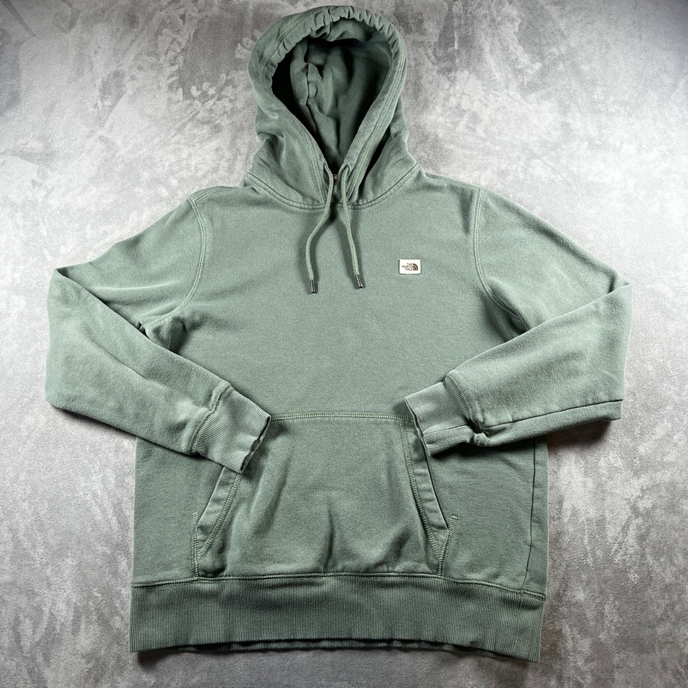 The North Face Heritage‎ Patch Pullover Hoodie Sweatshirt-Women's M-Sage